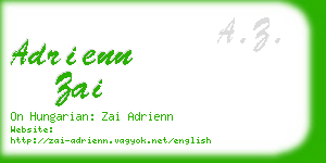 adrienn zai business card